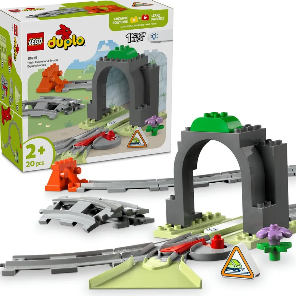 LEGO® DUPLO Train Tunnel and Tracks Expansion Set Toy 10425