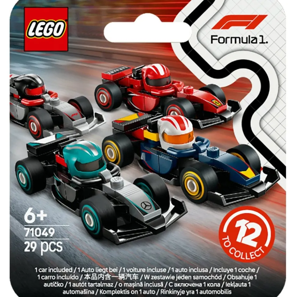 LEGO® F1 Collectible Race Cars Building Toy For Kids 71049