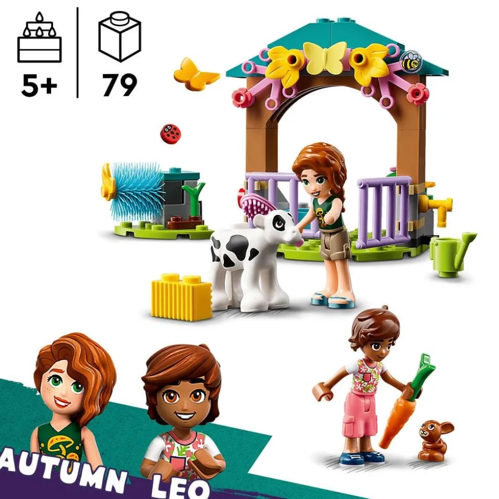 LEGO® Friends Autumn’s Baby Cow Shed Toy 42607