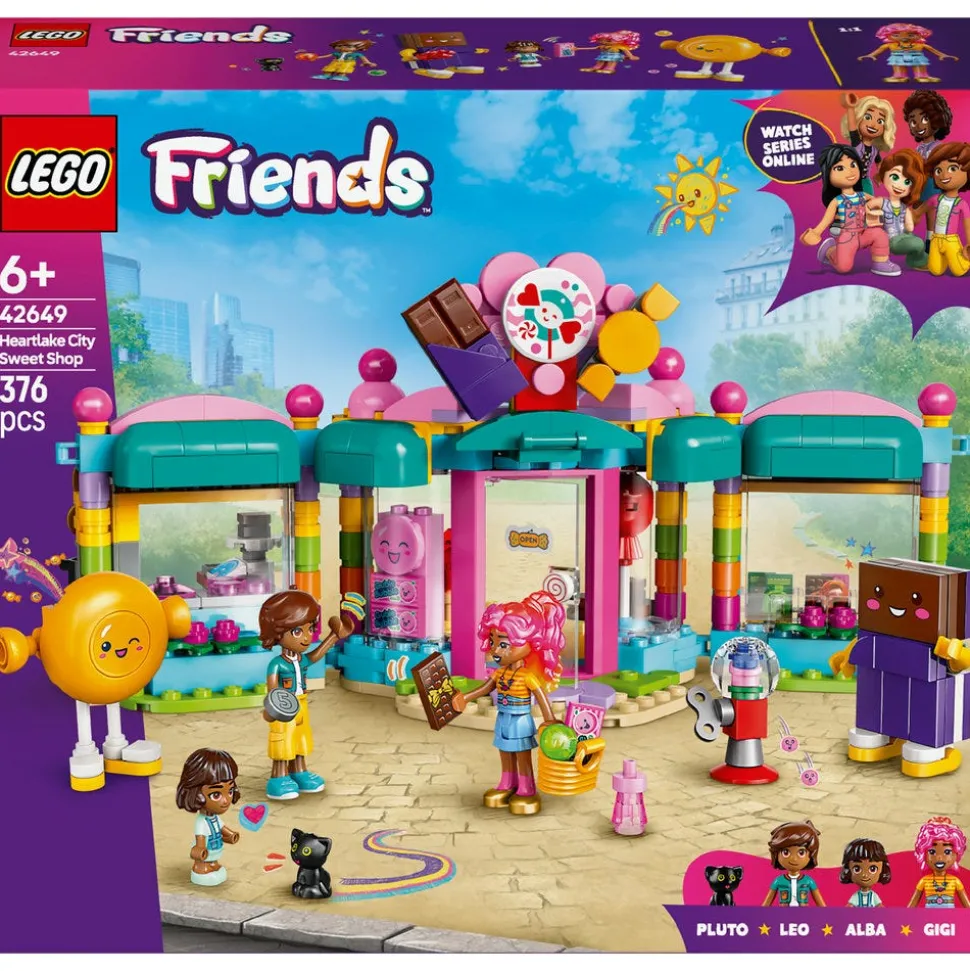 LEGO® Friends Heartlake City Sweet Shop Role-Play Toy 42649