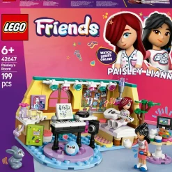 LEGO® Friends Paisley’s Room Set with Toy Instruments 42647
