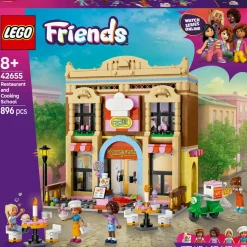 LEGO® Friends Restaurant and Cooking School Toy Food Set 42655