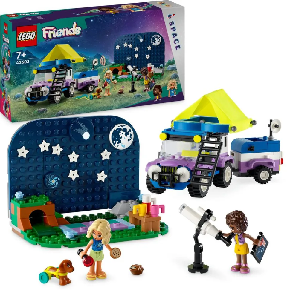LEGO® Friends Stargazing Camping Vehicle Toy 42603