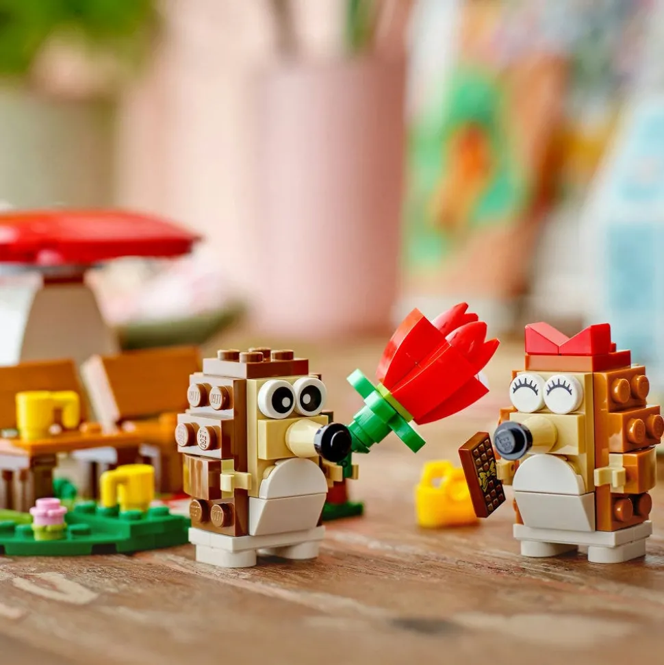 LEGO® Hedgehog Picnic Date Set with Toy Animal Figures 40711