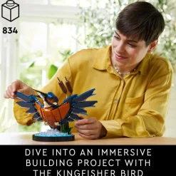 LEGO® Icons Kingfisher Bird Building Set 10331