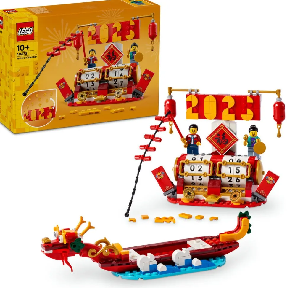LEGO® 2in1 Festival Calendar Creative Building Toy Set 40678