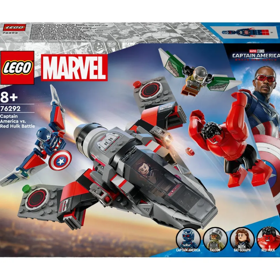 LEGO® Marvel Captain America vs. Red Hulk Battle Set 76292