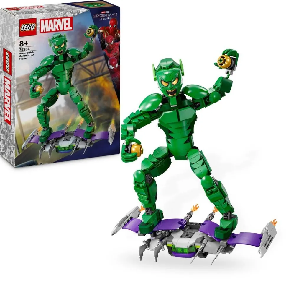 LEGO® Marvel Green Goblin Construction Figure 76284