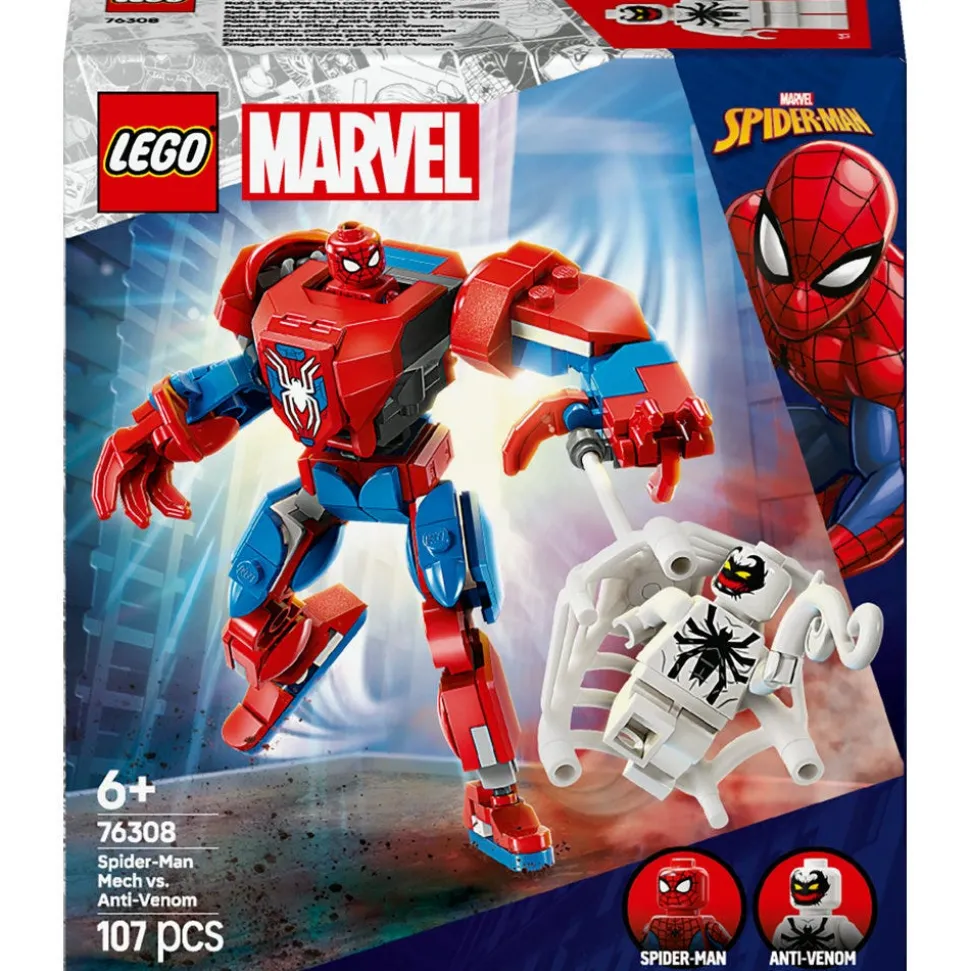LEGO® Marvel Spider-Man Mech vs. Anti-Venom Playset 76308