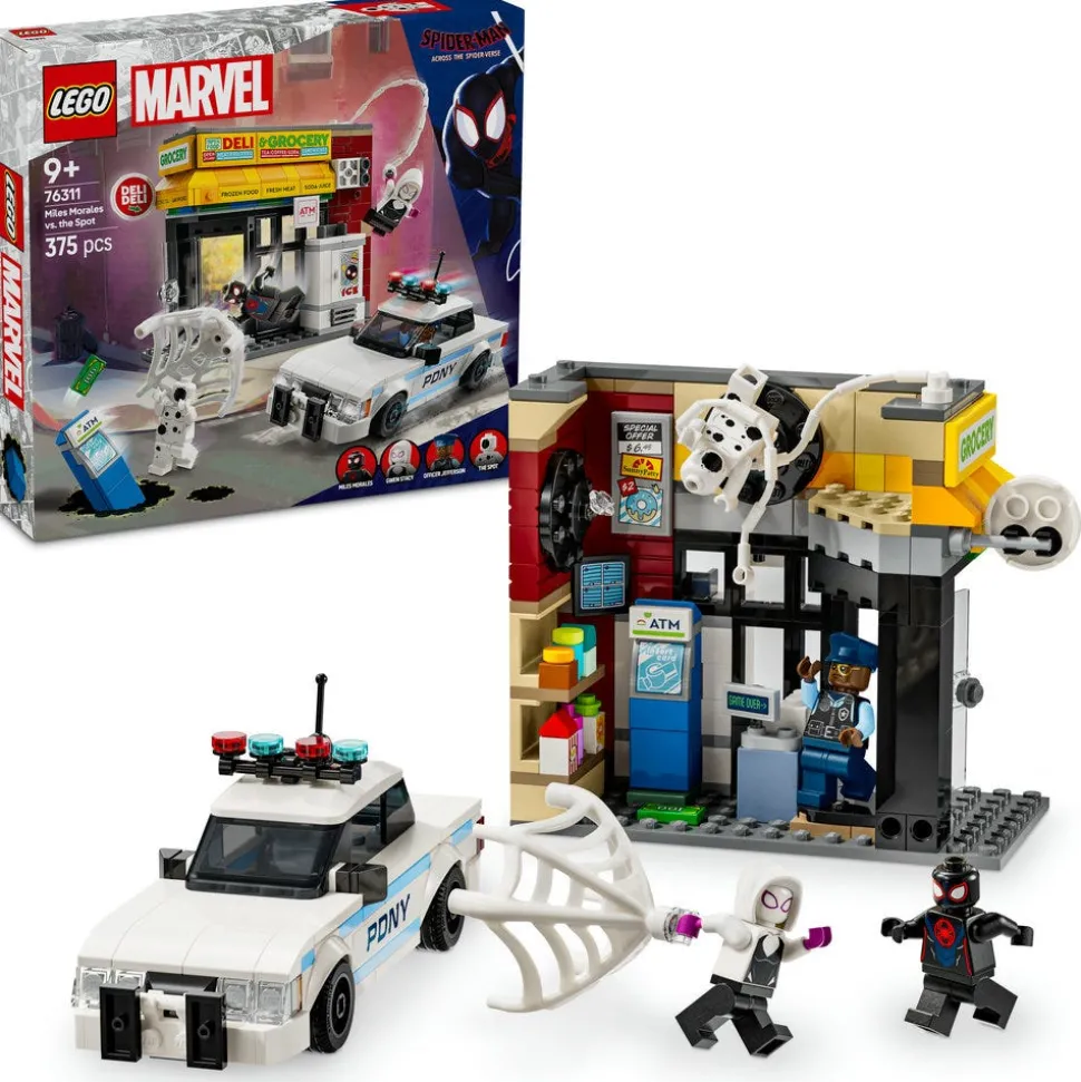 LEGO® Marvel Spider-Verse: Miles Morales vs. The Spot 76311