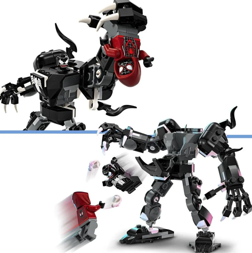 LEGO® Marvel Venom Mech Armour vs. Miles Morales 76276