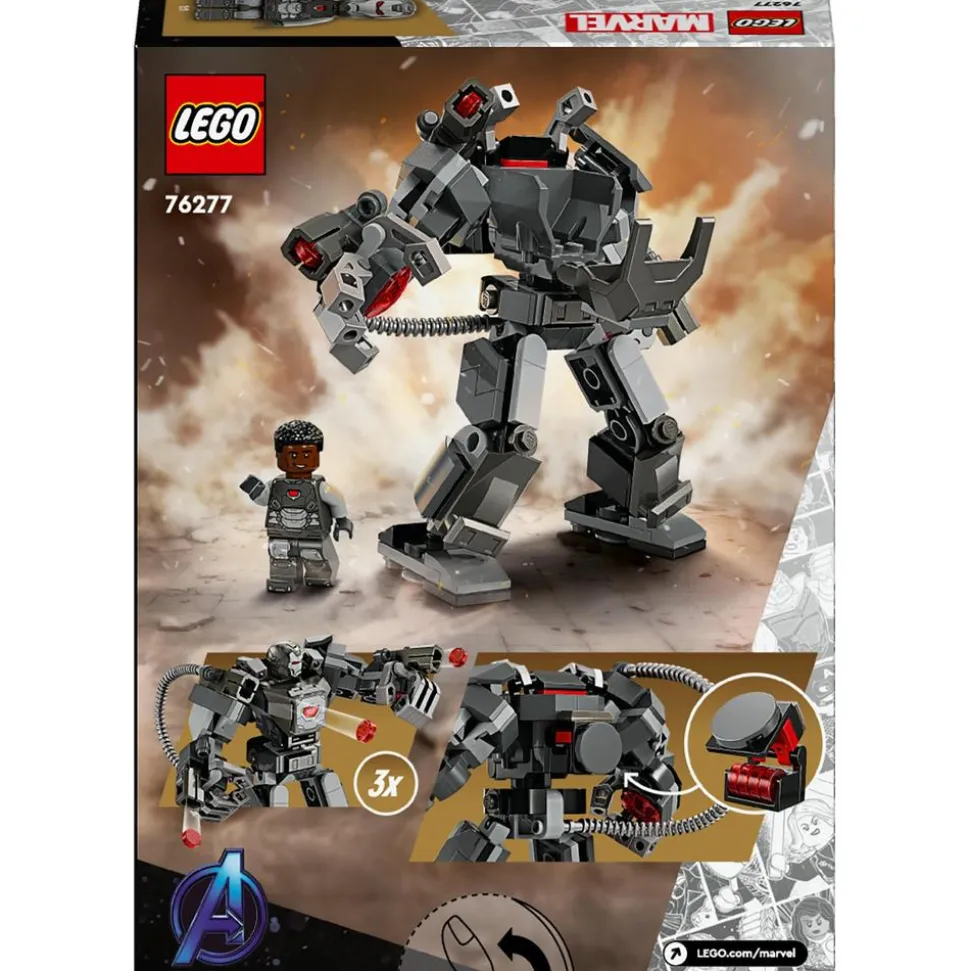 LEGO® Marvel War Machine Mech Armour Building Toy 76277