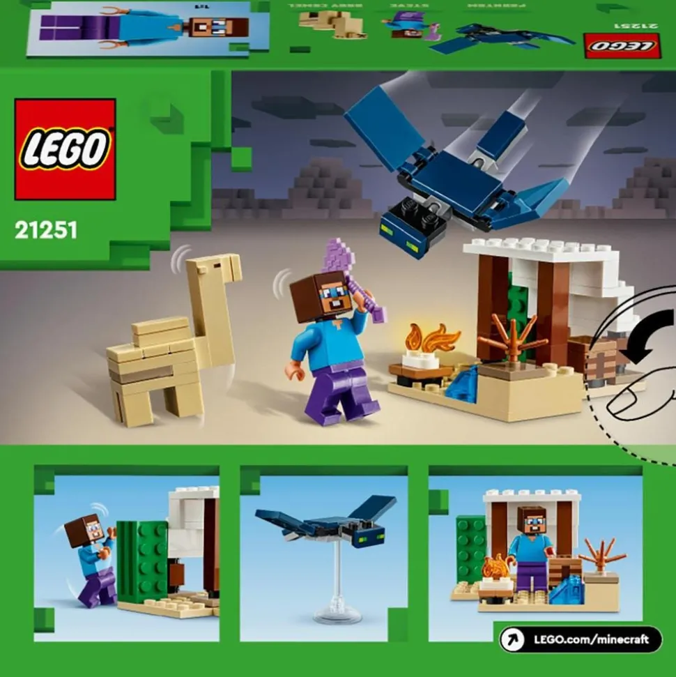 LEGO® Minecraft® Steve's Desert Expedition Set 21251