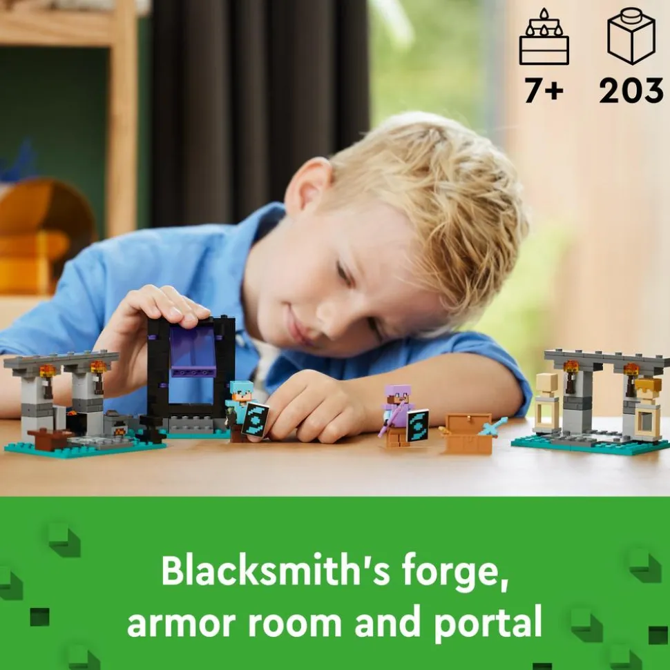 LEGO® Minecraft® The Armoury Building Adventure 21252