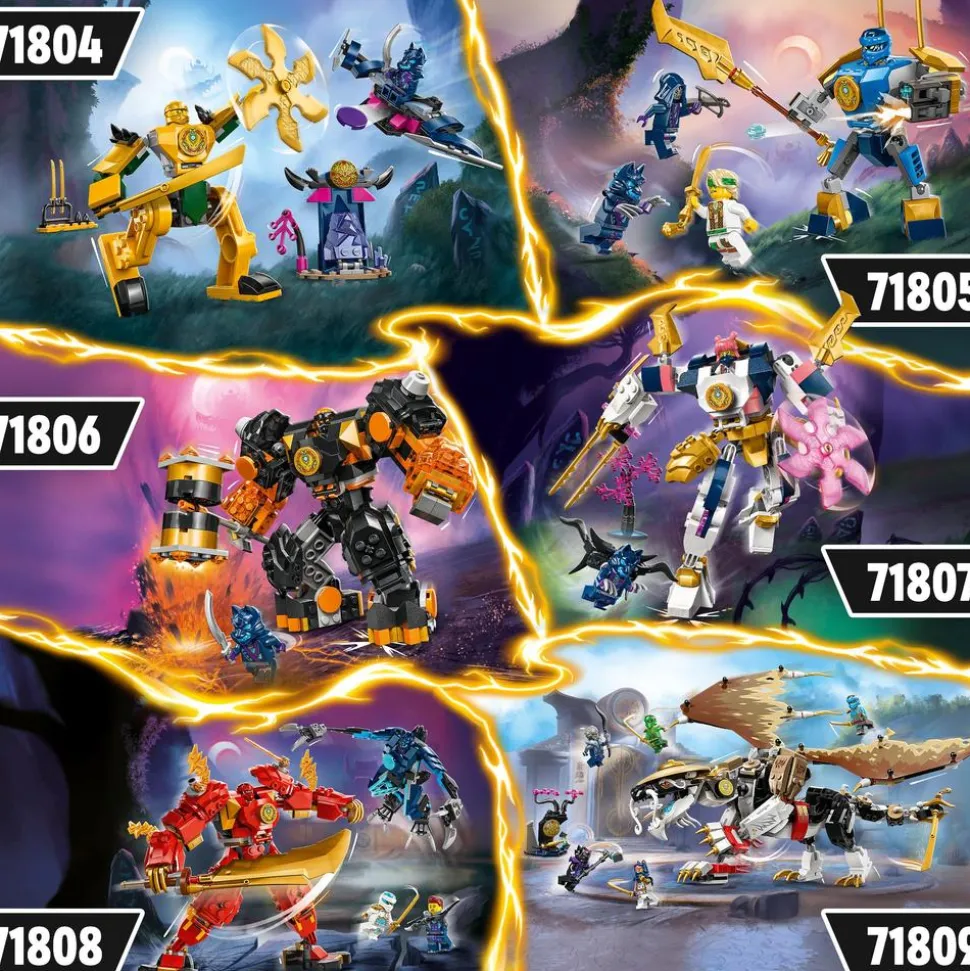 LEGO® Ninjago® Jay's Mech Battle Pack Ninja Toy 71805