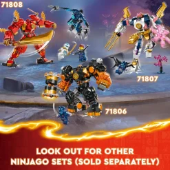 LEGO® Ninjago® Kai's Elemental Fire Mech Toy 71808