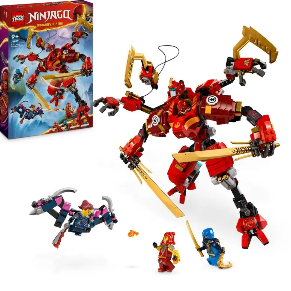 LEGO® Ninjago® Kai's Ninja Climber Mech Toy Set 71812
