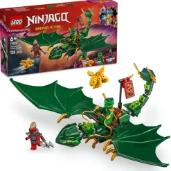 LEGO® NINJAGO Lloyd’s Green Forest Dragon Toy for Kids 71829