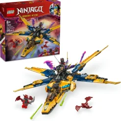 LEGO® NINJAGO Ras and Arin’s Super Storm Jet Ninja Toy 71833