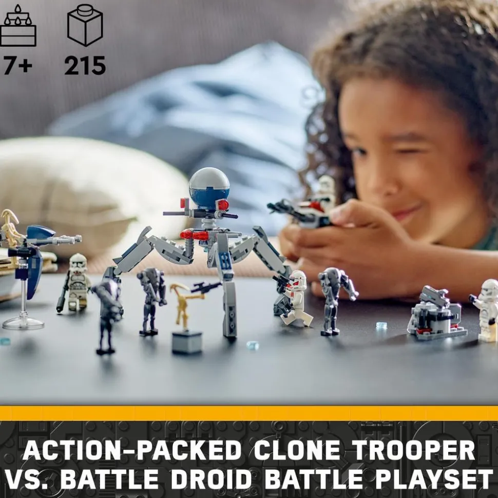LEGO® Star Wars Clone Trooper & Battle Droid Battle Pack 75372