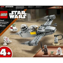 LEGO® Star Wars Mando and Grogu’s N-1 Starfighter Set 75410
