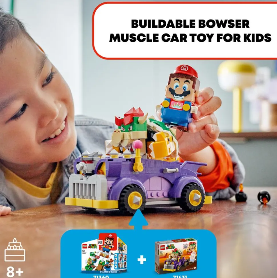 LEGO® Super Mario Bowser’s Muscle Car Expansion Set 71431