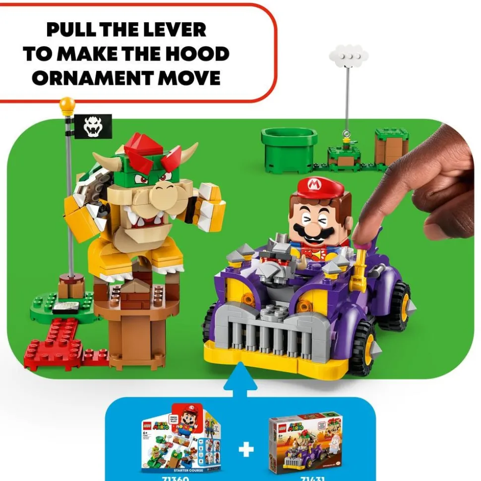 LEGO® Super Mario Bowser’s Muscle Car Expansion Set 71431