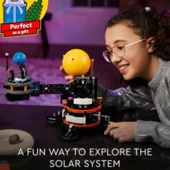 LEGO® Technic Planet Earth and Moon in Orbit 42179