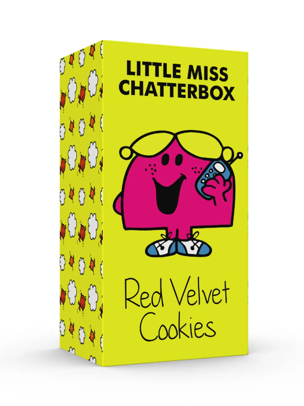 Little Miss Chatterbox Red Velvet Cookies Carton