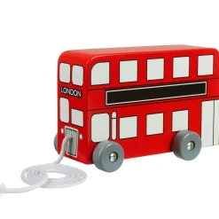 London Bus Pull Along Bus Toy