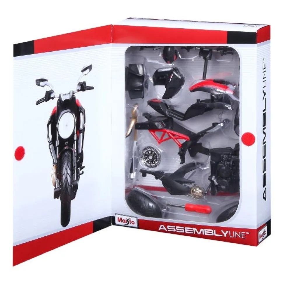 Maisto 1:12 Al Motorcycles Ducati Diavel Carbon