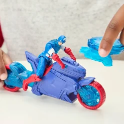 Marvel Avengers Epic World Of Action Captain America Shield-Shot Cycle