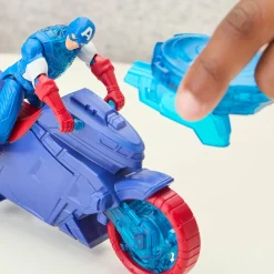 Marvel Avengers Epic World Of Action Captain America Shield-Shot Cycle