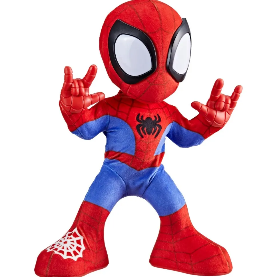 Marvel Spidey and His Amazing Friends Dance 'N Crawl Spidey Interactive Plush Toy