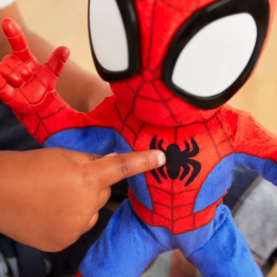 Marvel Spidey and His Amazing Friends Dance 'N Crawl Spidey Interactive Plush Toy