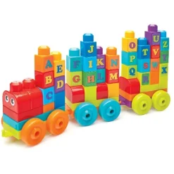 Mega Blocks Building Basics ABC Learning Train