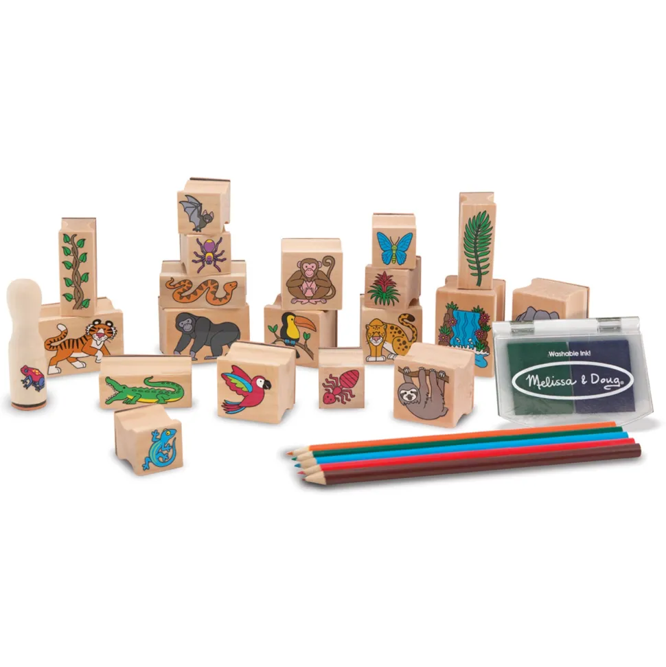Melissa & Doug Rain Forest Stamp-A-Scene