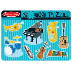 Melissa & Doug Sound Puzzle - Musical Instruments