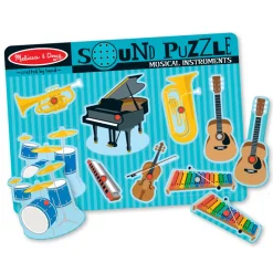 Melissa & Doug Sound Puzzle - Musical Instruments
