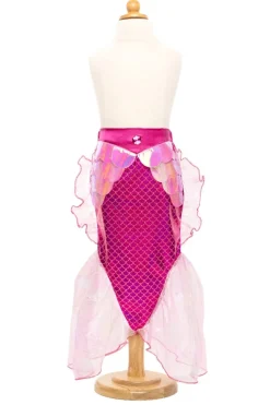 Mermaid Glimmer Skirt With Tiara Pink (5-6 years)