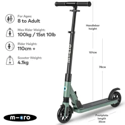 Micro Scooter Sprite Suspension Green