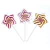 Natural Star Swirl Lollipops Strawberry Chessecake