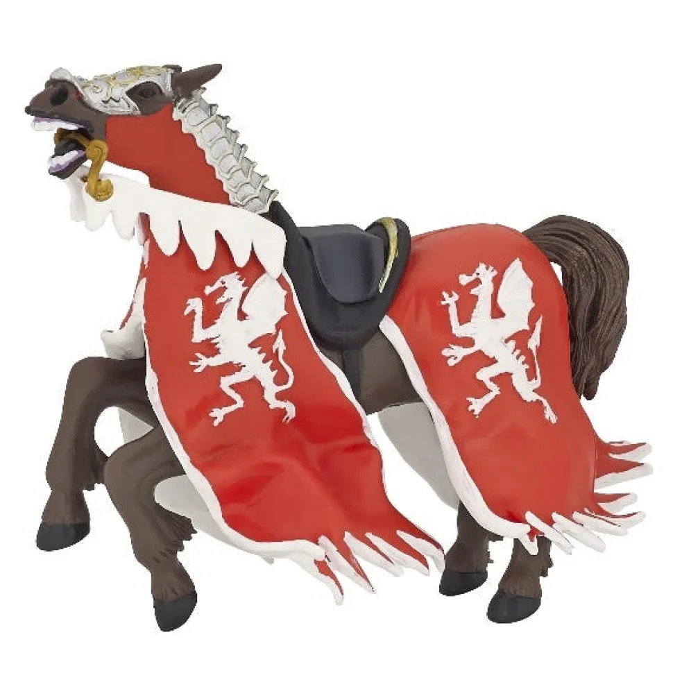 Papo Red Dragon King Horse