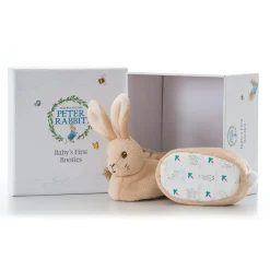 Peter Rabbit Baby Booties Gift Set