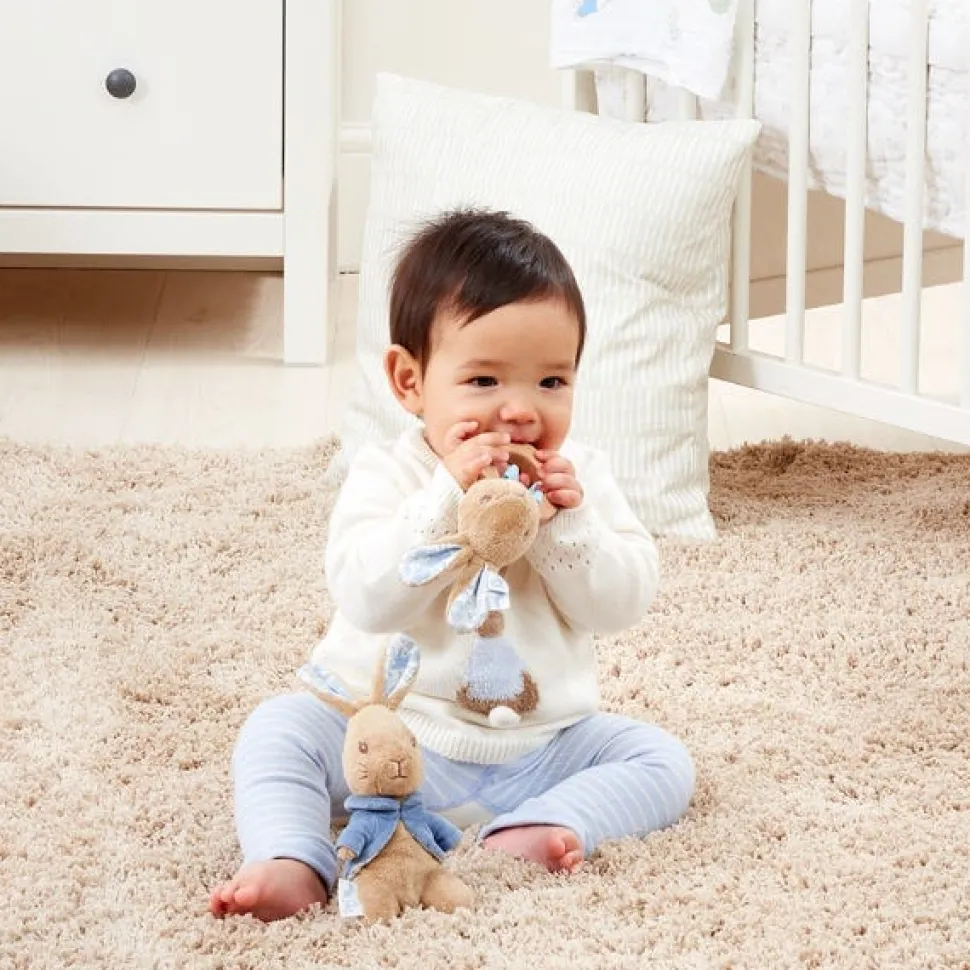 Peter Rabbit Signature Wooden Ring Rattle