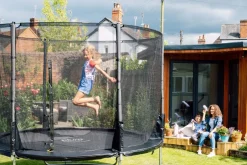 Plum 14ft Space Zone II Evolution Springsafe Trampoline & Enclosure