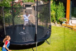 Plum 12ft Space Zone II Evolution Springsafe Trampoline & Enclosure