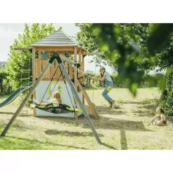Plum Warthog Wooden Climbing Frame [Nordic Timber]