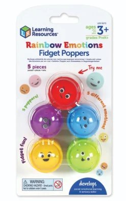 Rainbow Emotion Fidget Poppers