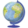 Ravensburger Children's World Globe 180 Piece 3D Puzzle
